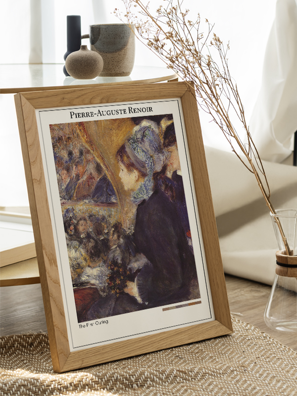 Pierre-Auguste Renoir The First Outing Poster