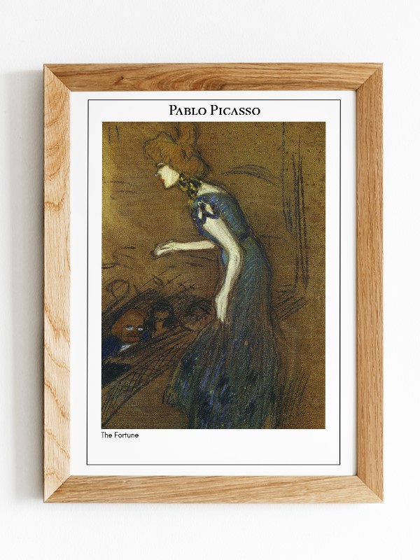 Pablo Picasso The Fortune Poster
