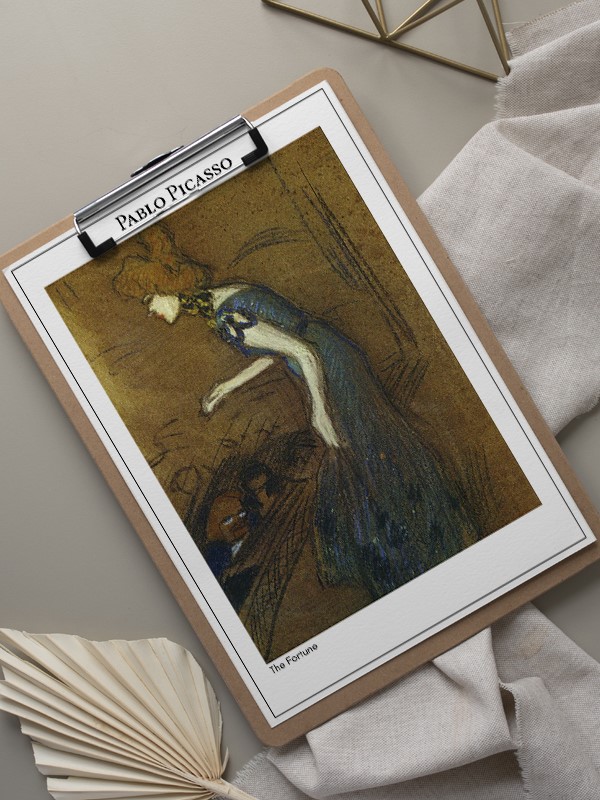 Pablo Picasso The Fortune Poster