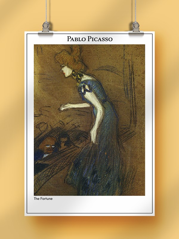 Pablo Picasso The Fortune Poster