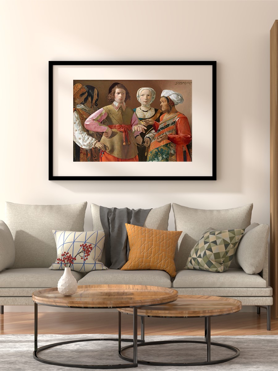 The Fortune Teller Tablo Sanatsal Ünlü Ressam Poster Çerçevesiz Yüksek Kalite Poster