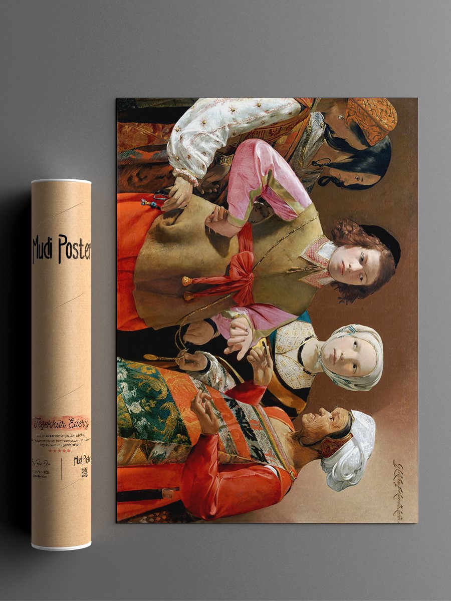The Fortune Teller Tablo Sanatsal Ünlü Ressam Poster Çerçevesiz Yüksek Kalite Poster