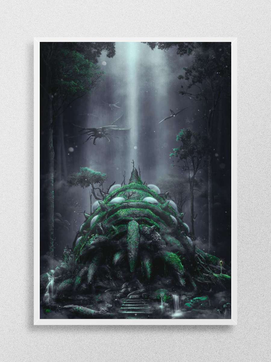 The Fungus Forest Anime Poster Çerçevesiz Yüksek Kalite Anime Duvar Poster