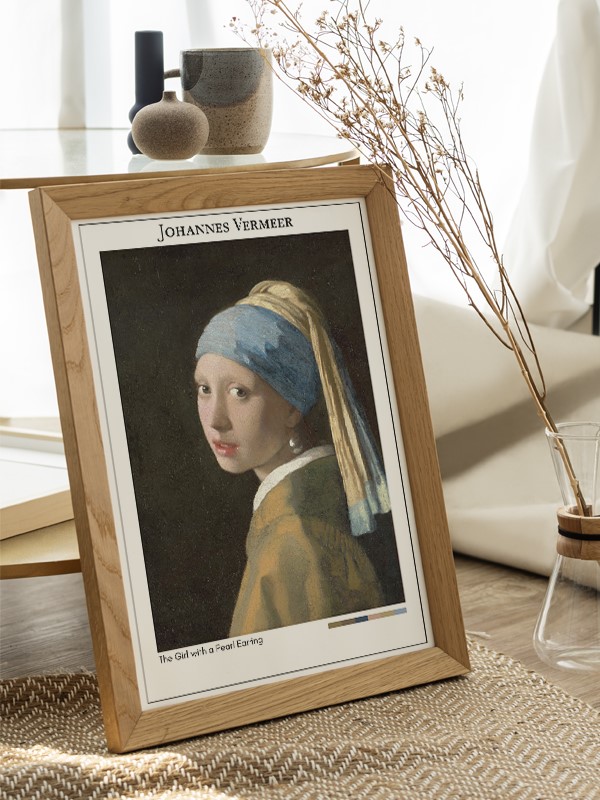 Johannes Vermeer The Girl with a Pearl Earring Poster