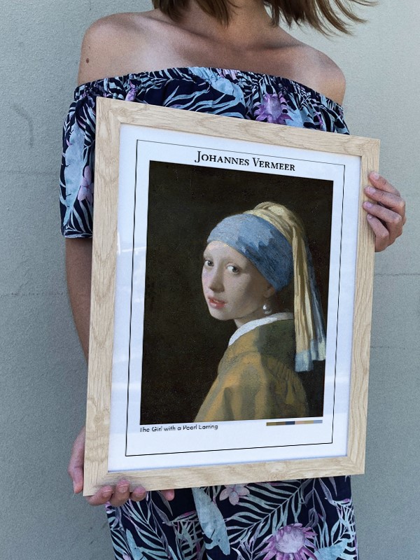Johannes Vermeer The Girl with a Pearl Earring Poster