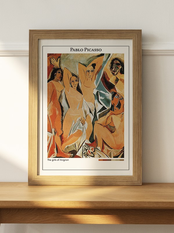 Pablo Picasso The girls of Avignon Poster - En İyi Fiyatlarla