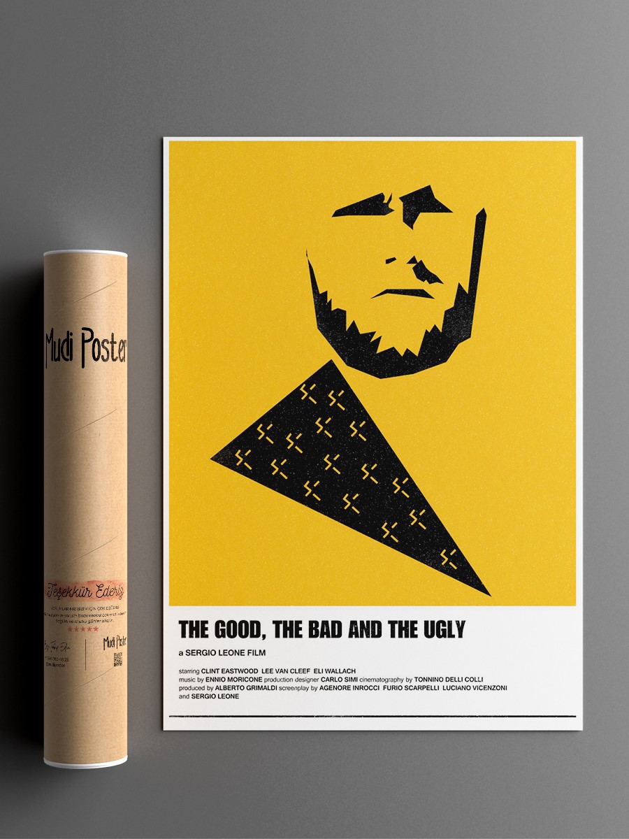 The good bad ugly poster Poster, Çerçevesiz Tv Film Poster