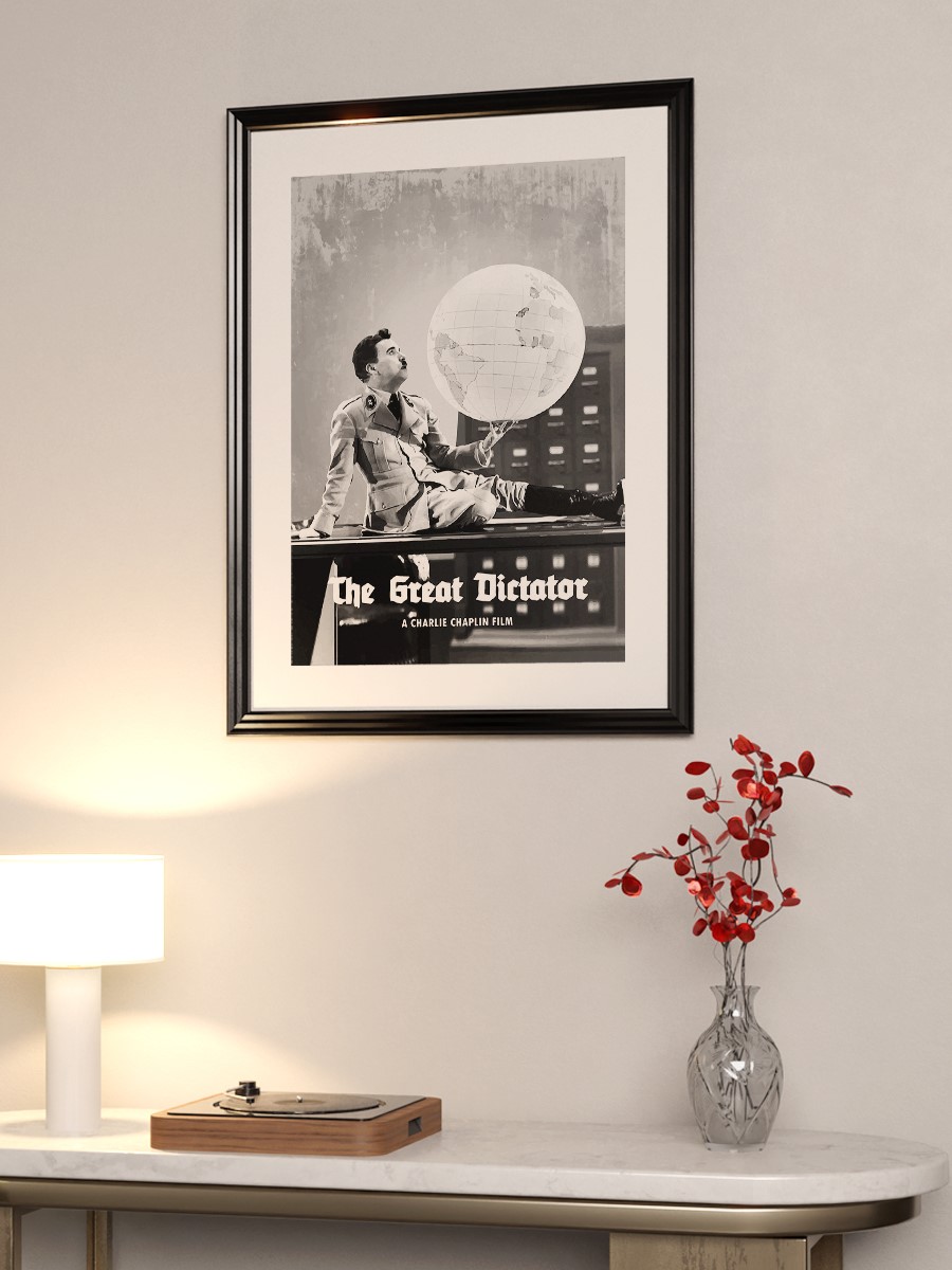 The Great Dictator Poster, Çerçevesiz Tv Film Poster
