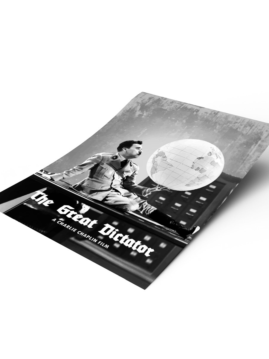 The Great Dictator Poster, Çerçevesiz Tv Film Poster