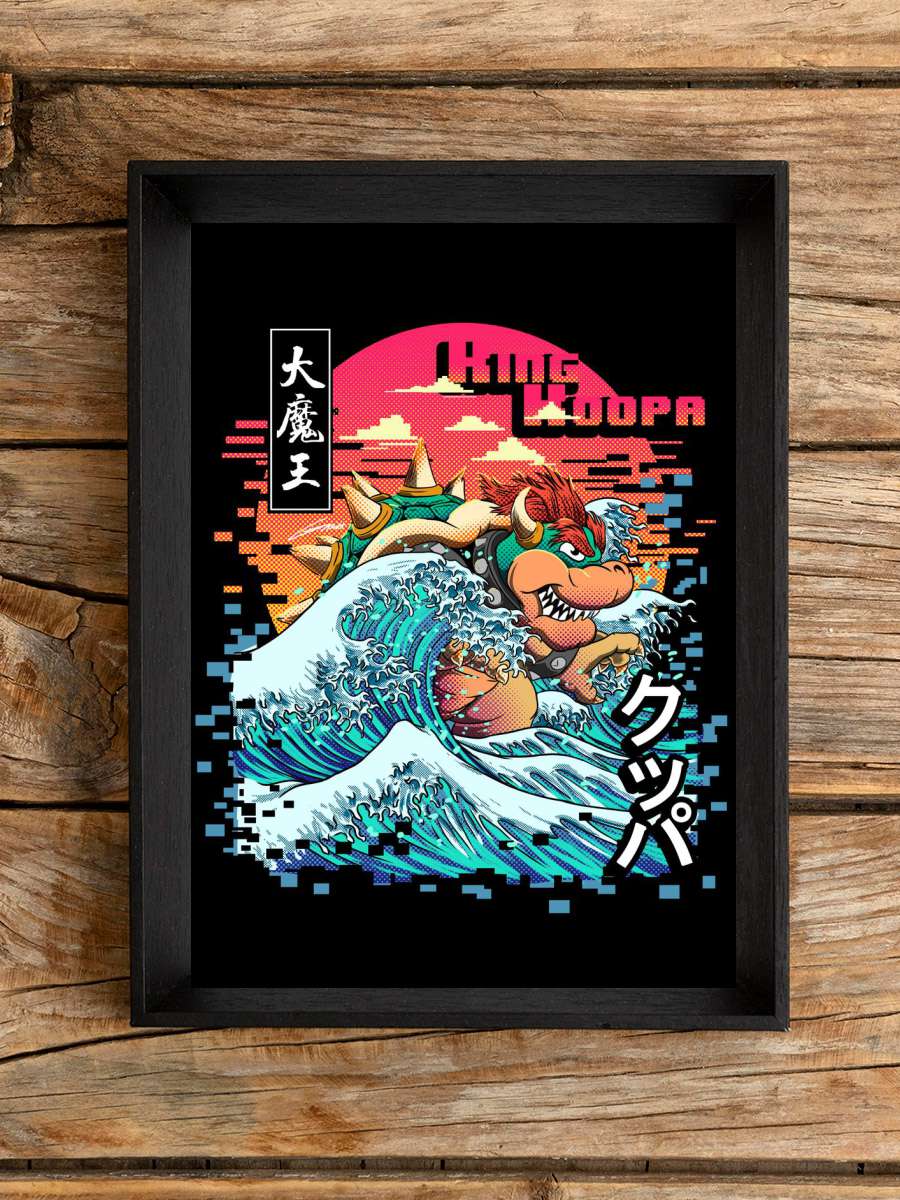 The Great King Koopa Anime Poster Çerçevesiz Yüksek Kalite Anime Duvar Poster