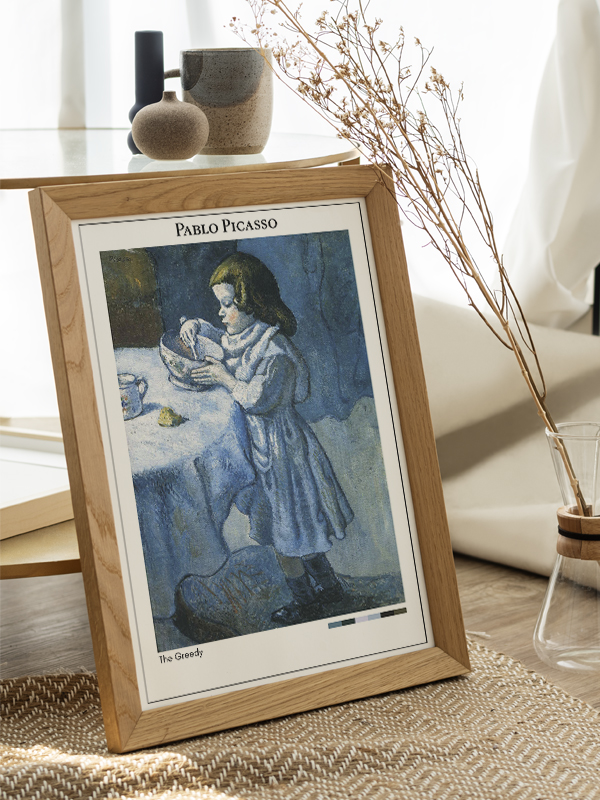 Pablo Picasso The Greedy Poster