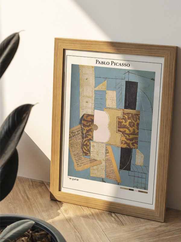 Pablo Picasso The guitar Poster