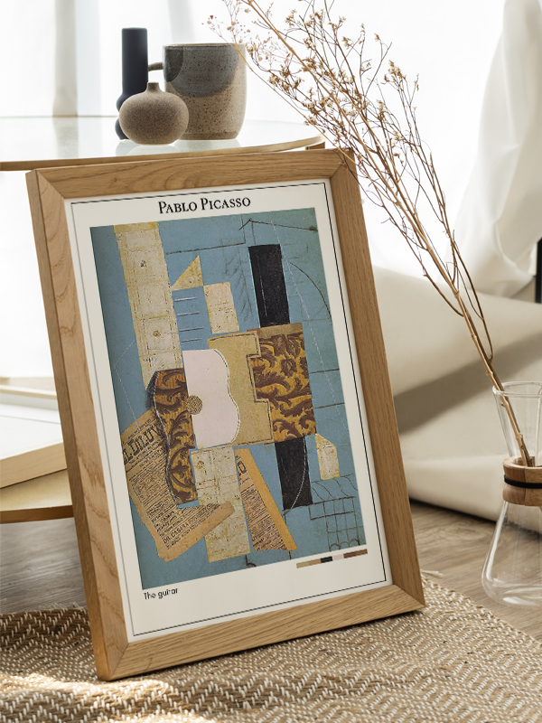 Pablo Picasso The guitar Poster