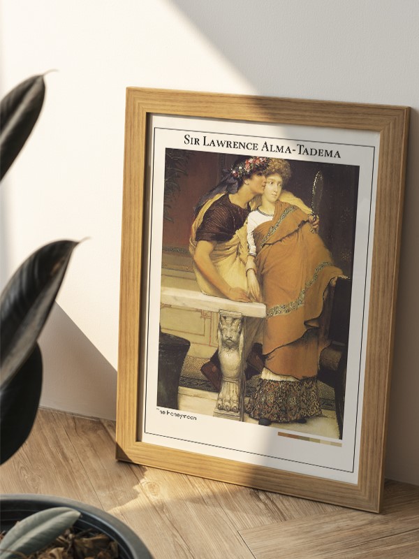 Sir Lawrence Alma-Tadema The Honeymoon Poster