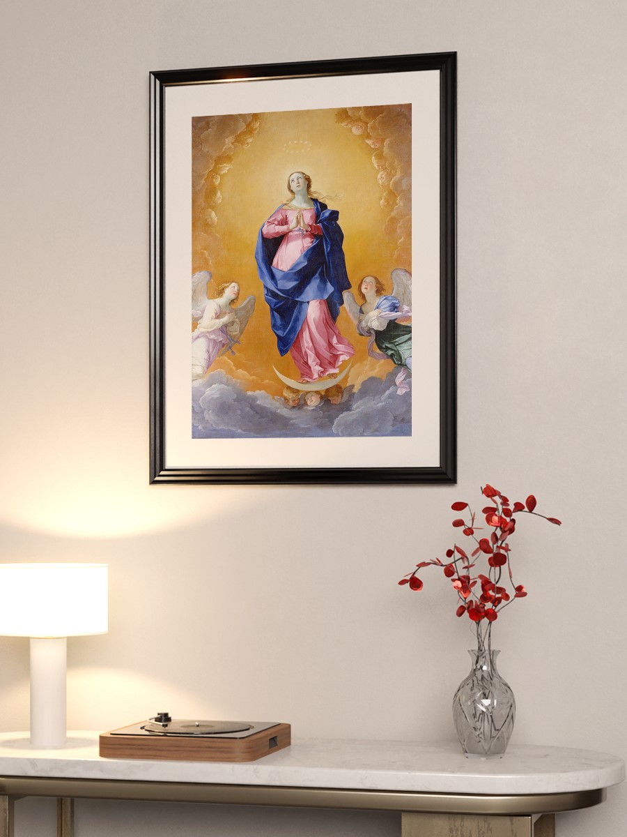 The Immaculate Conception Tablo Sanatsal Ünlü Ressam Poster Çerçevesiz Yüksek Kalite Poster