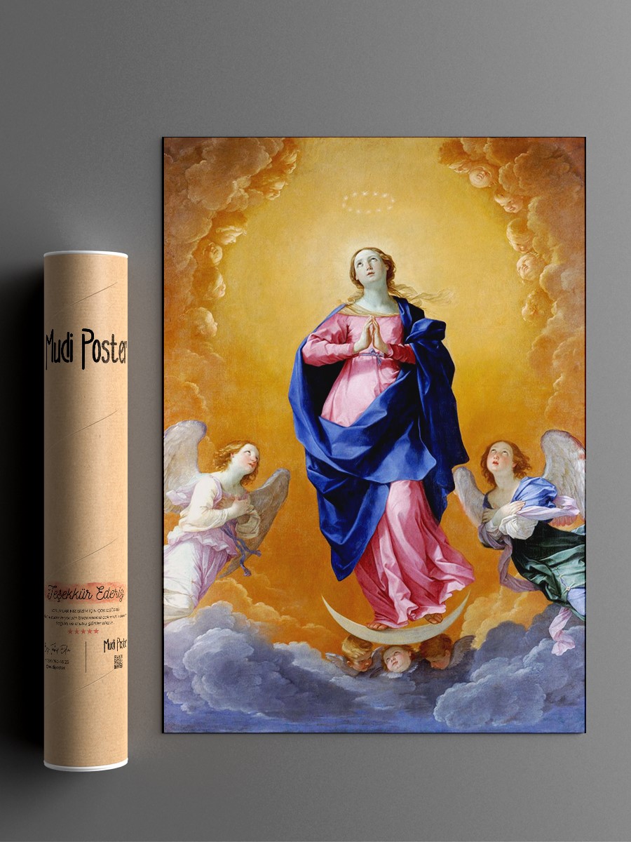 The Immaculate Conception Tablo Sanatsal Ünlü Ressam Poster Çerçevesiz Yüksek Kalite Poster