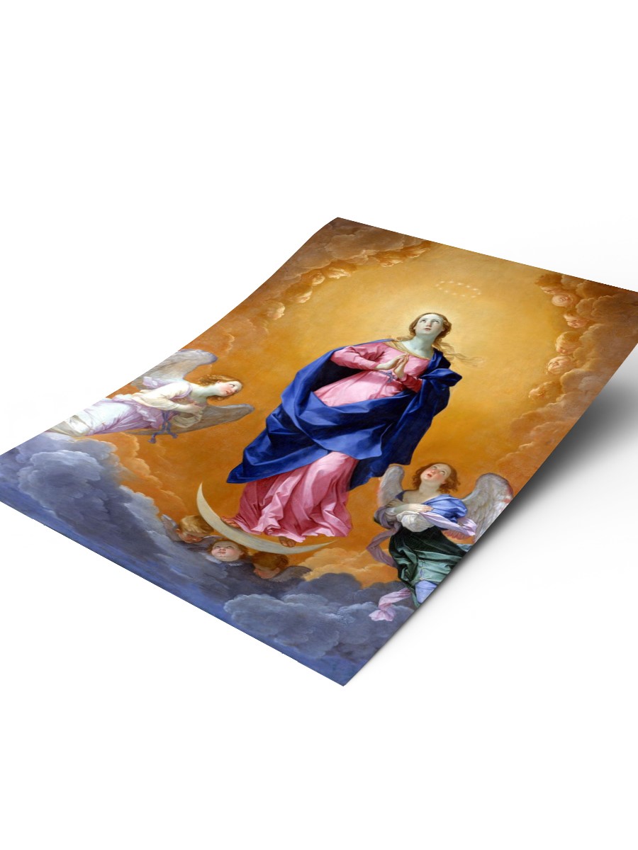 The Immaculate Conception Tablo Sanatsal Ünlü Ressam Poster Çerçevesiz Yüksek Kalite Poster