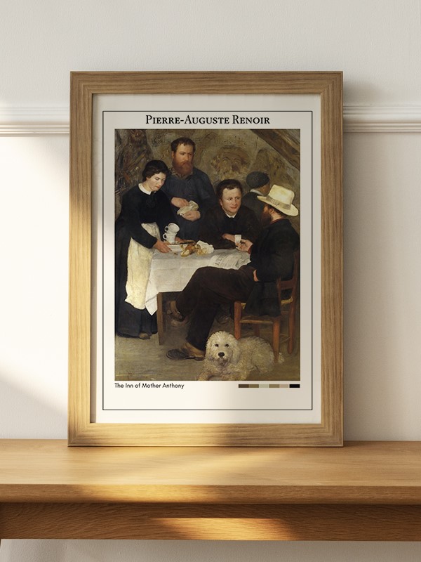 Pierre-Auguste Renoir The Inn of Mother Anthony Poster - En İyi Fiyatlarla