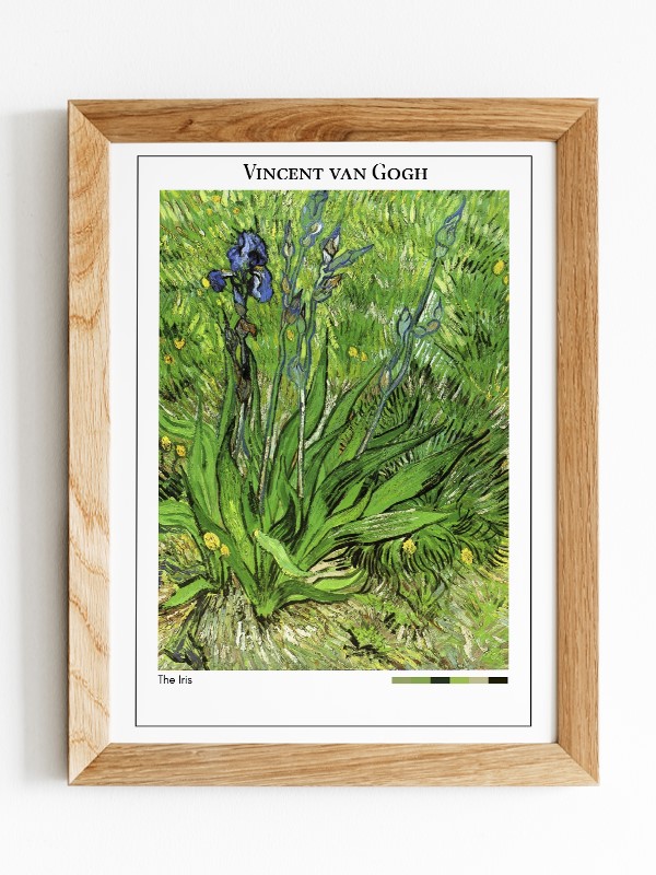 Vincent van Gogh The Iris Poster