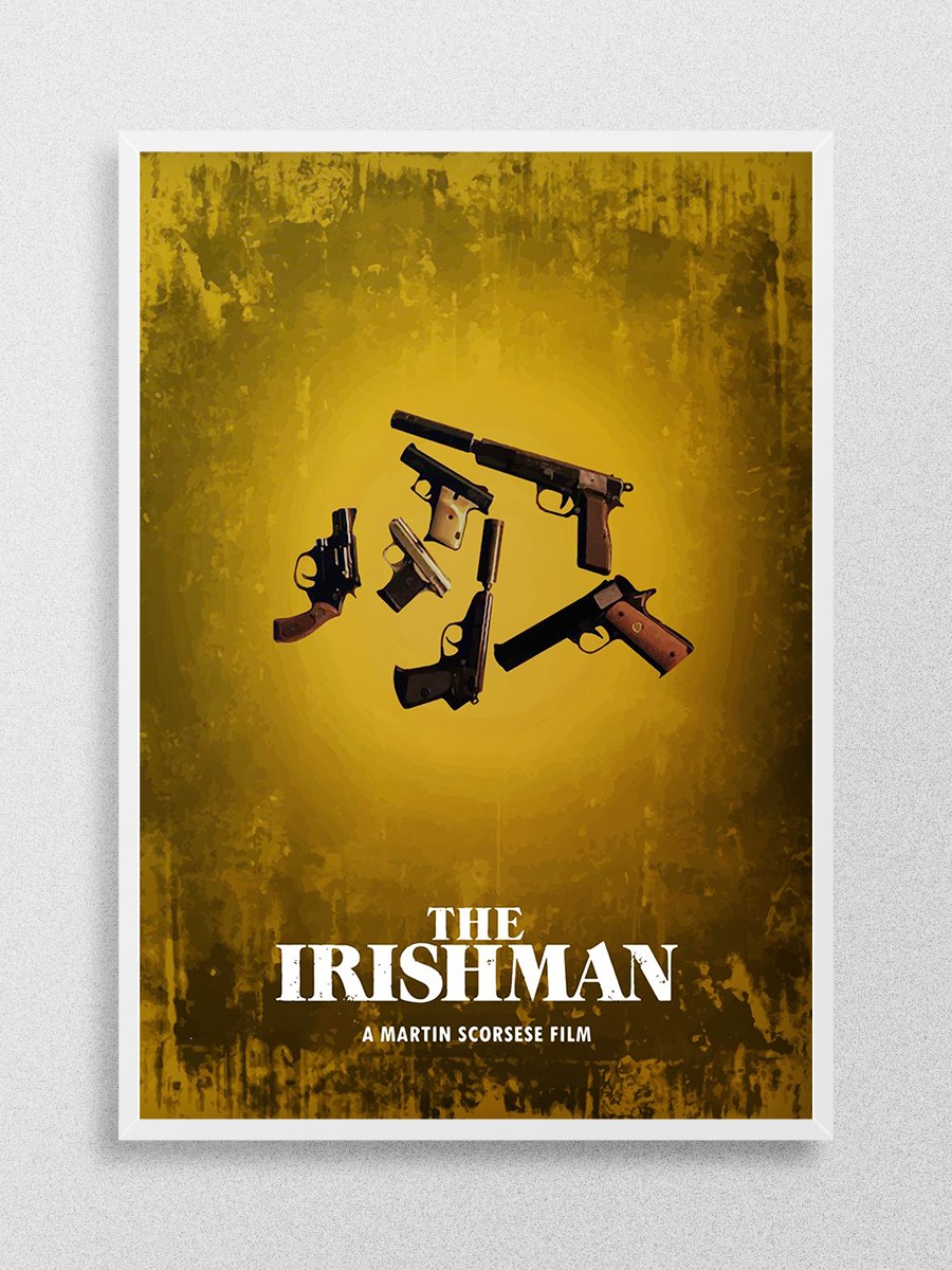 The Irishman Poster, Çerçevesiz Tv Film Poster