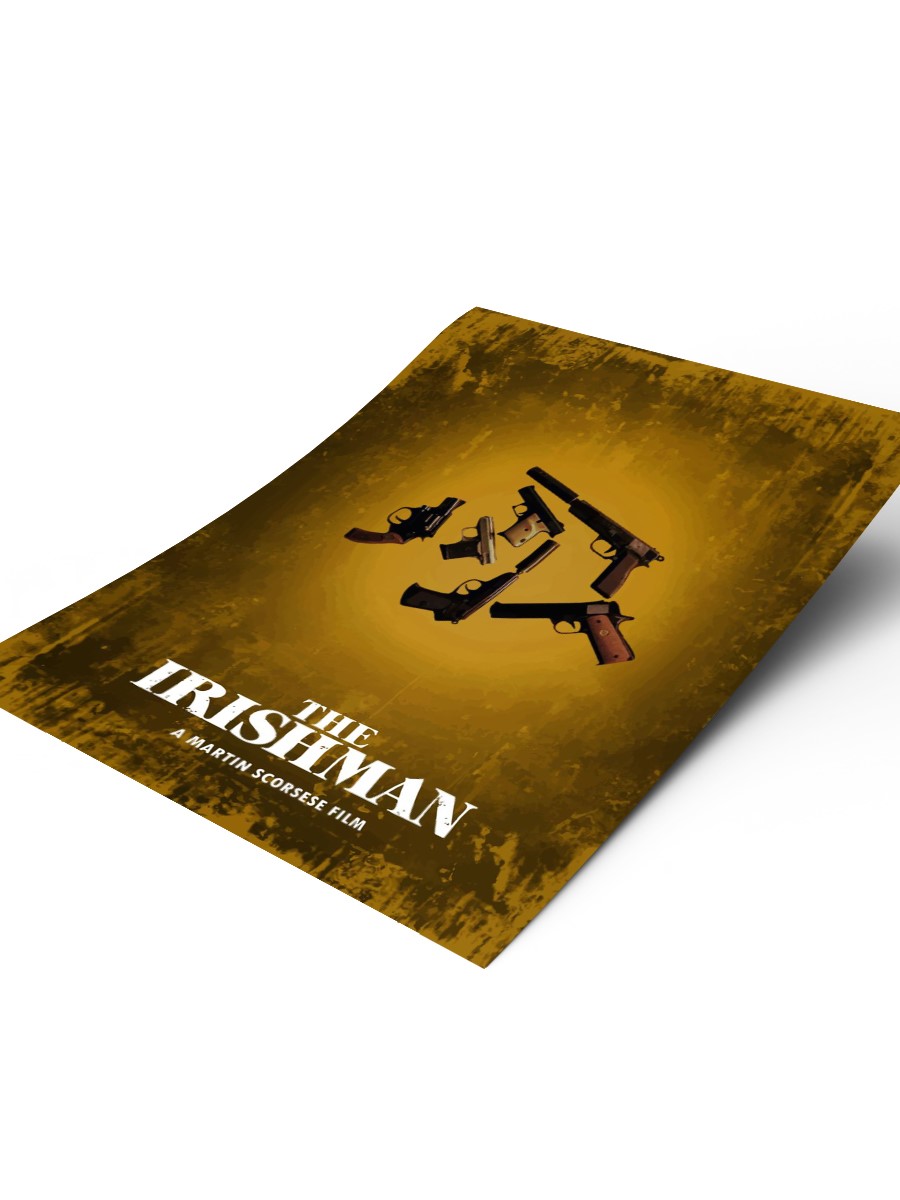 The Irishman Poster, Çerçevesiz Tv Film Poster