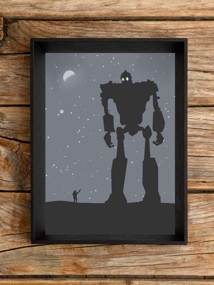 The Iron Giant Anime Poster Çerçevesiz Yüksek Kalite Anime Duvar Poster