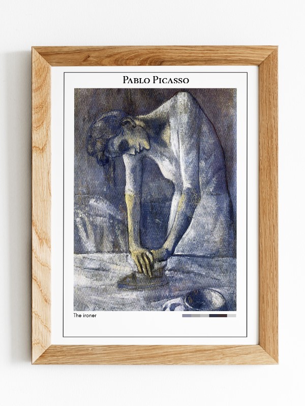 Pablo Picasso The ironer Poster