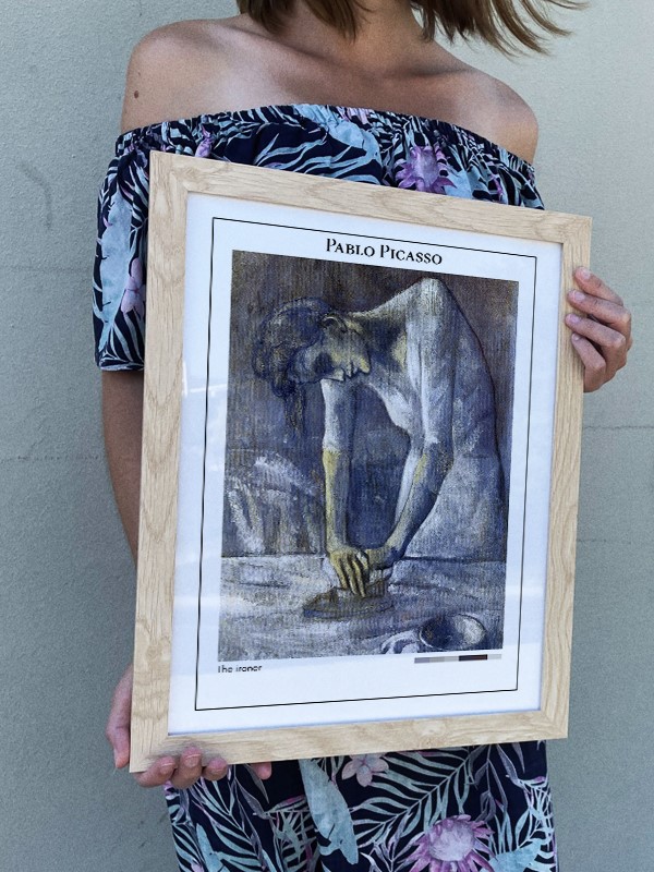 Pablo Picasso The ironer Poster