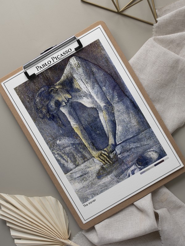 Pablo Picasso The ironer Poster