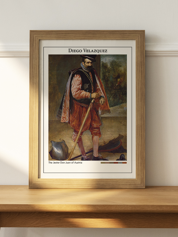 Diego Velazquez The Jester Don Juan of Austria Poster