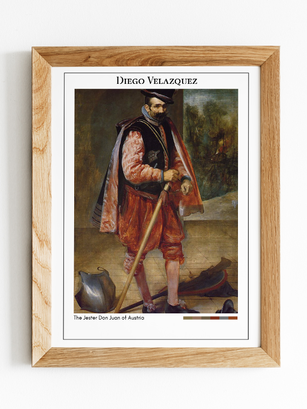Diego Velazquez The Jester Don Juan of Austria Poster