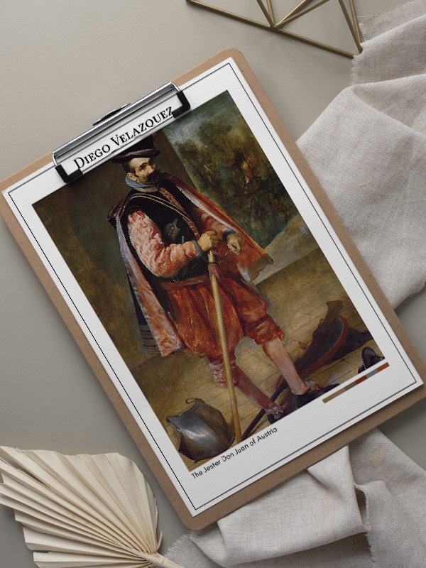 Diego Velazquez The Jester Don Juan of Austria Poster