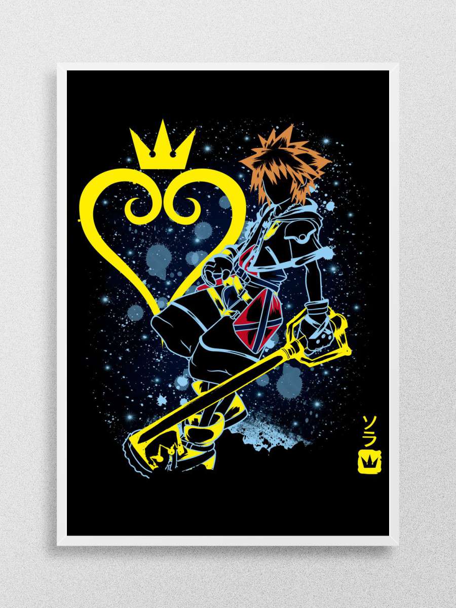 The Keyblade Style Anime Poster Çerçevesiz Yüksek Kalite Anime Duvar Poster