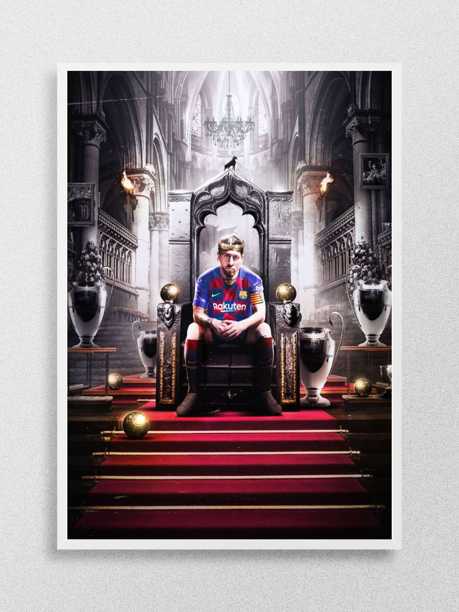 The king of the castle Futbol Poster Çerçevesiz Yüksek Kalite Futbolcu Duvar Poster