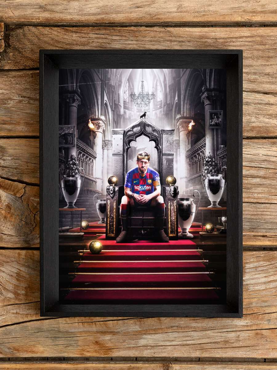 The king of the castle Futbol Poster Çerçevesiz Yüksek Kalite Futbolcu Duvar Poster