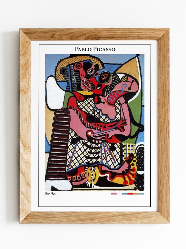 Pablo Picasso The Kiss Poster