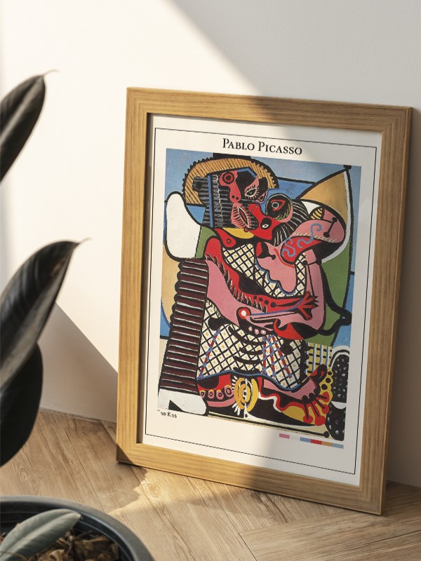 Pablo Picasso The Kiss Poster