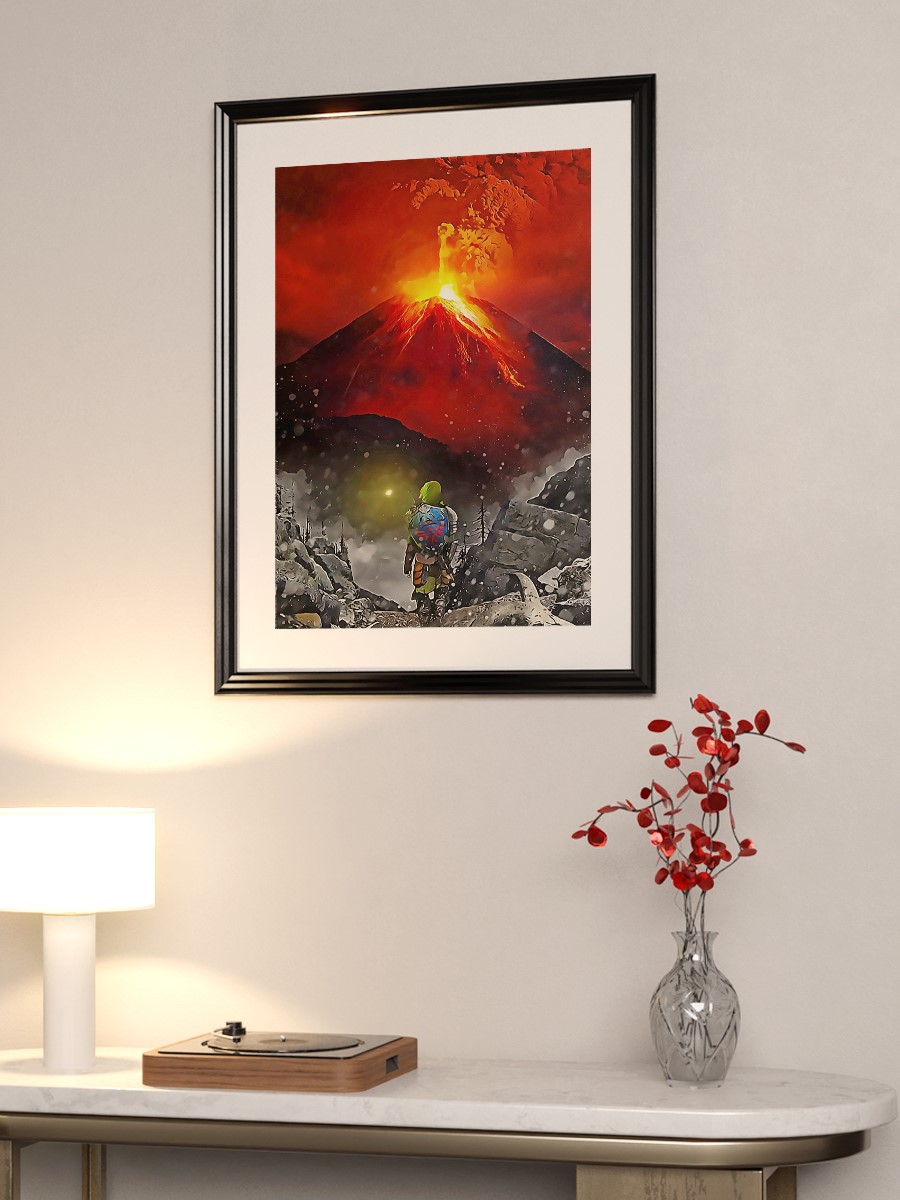 The Legend of Zelda game Anime Poster Çerçevesiz Yüksek Kalite Anime Duvar Poster