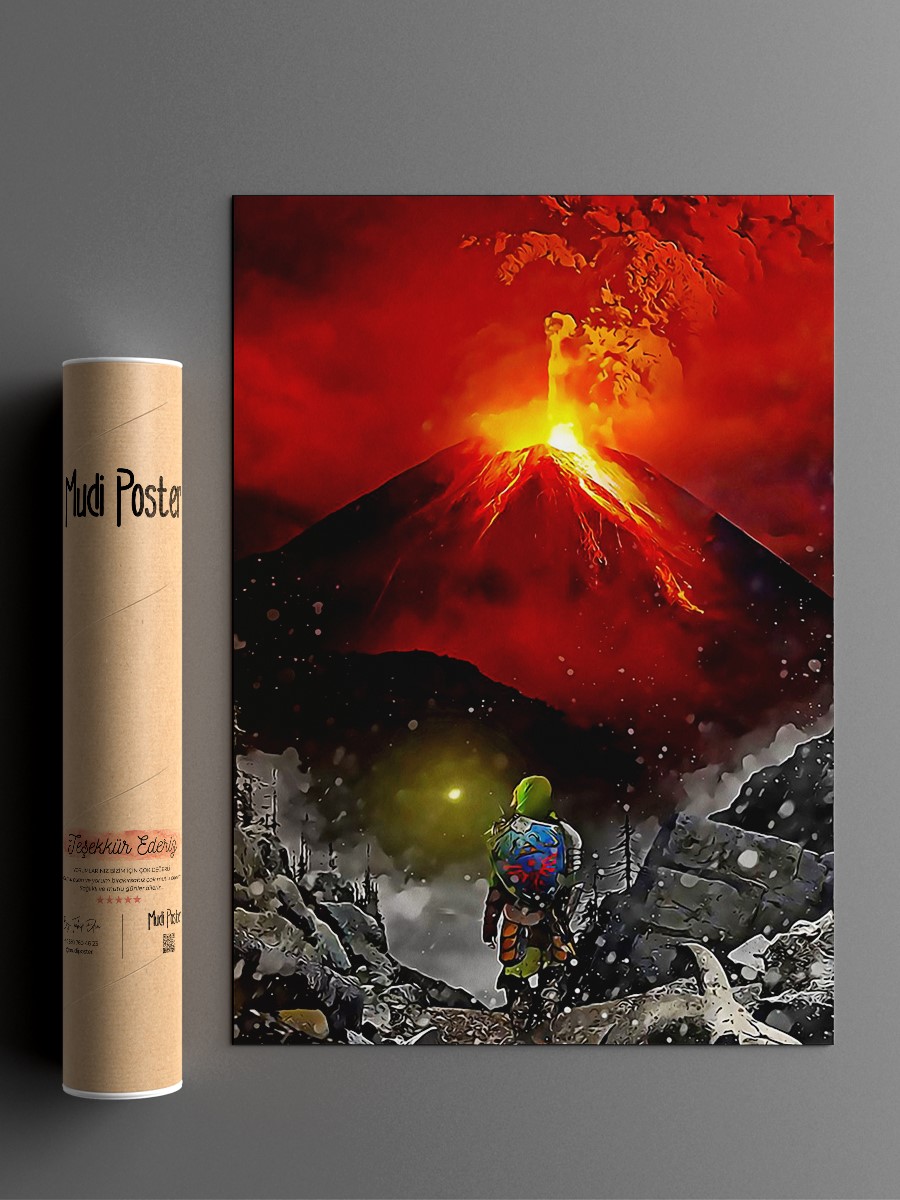 The Legend of Zelda game Anime Poster Çerçevesiz Yüksek Kalite Anime Duvar Poster