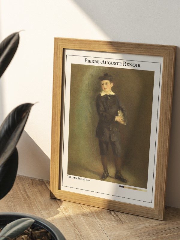 Pierre-Auguste Renoir The Little School Boy Poster