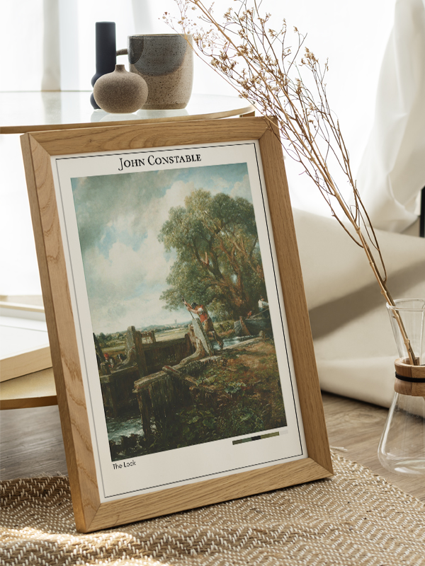 John Constable The Lock Poster