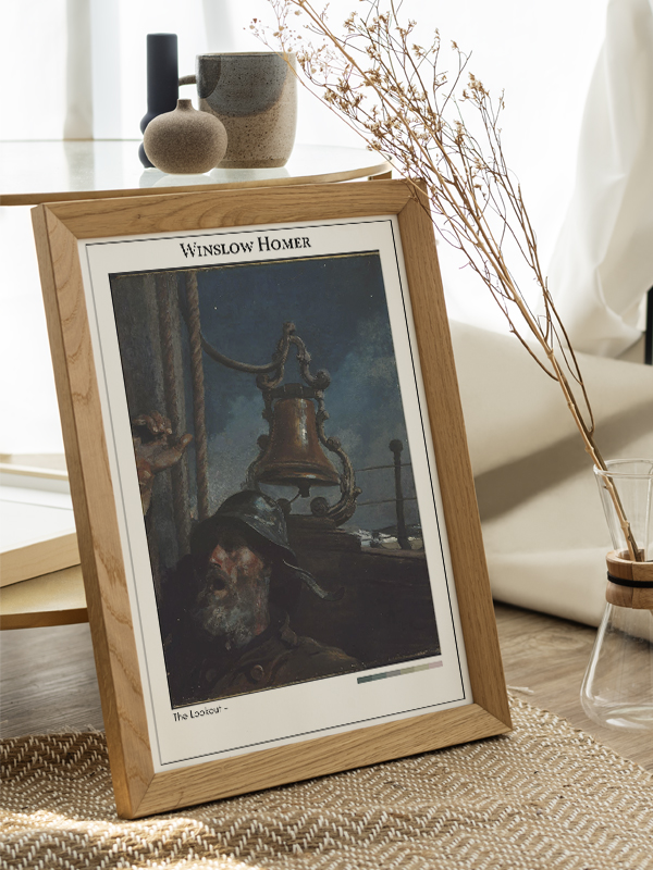 Winslow Homer The Lookout –  Poster