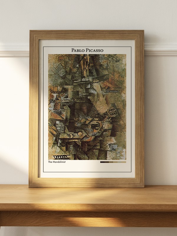 Pablo Picasso The Mandolinist Poster - En İyi Fiyatlarla