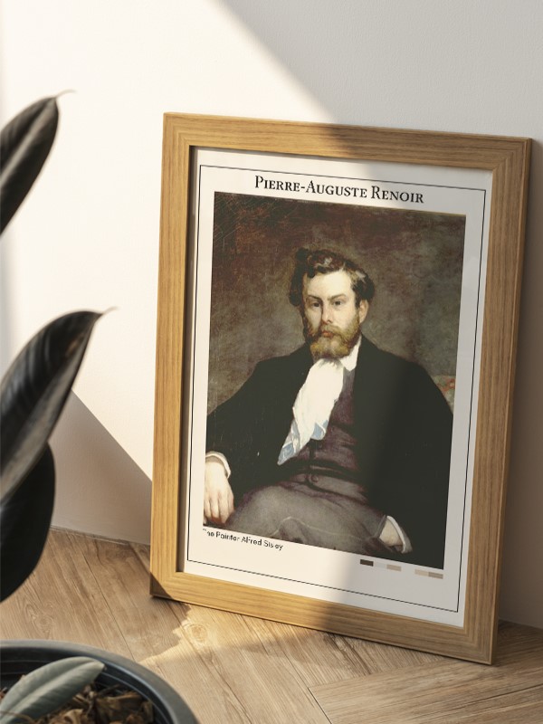 Pierre-Auguste Renoir The Painter Alfred Sisley Poster