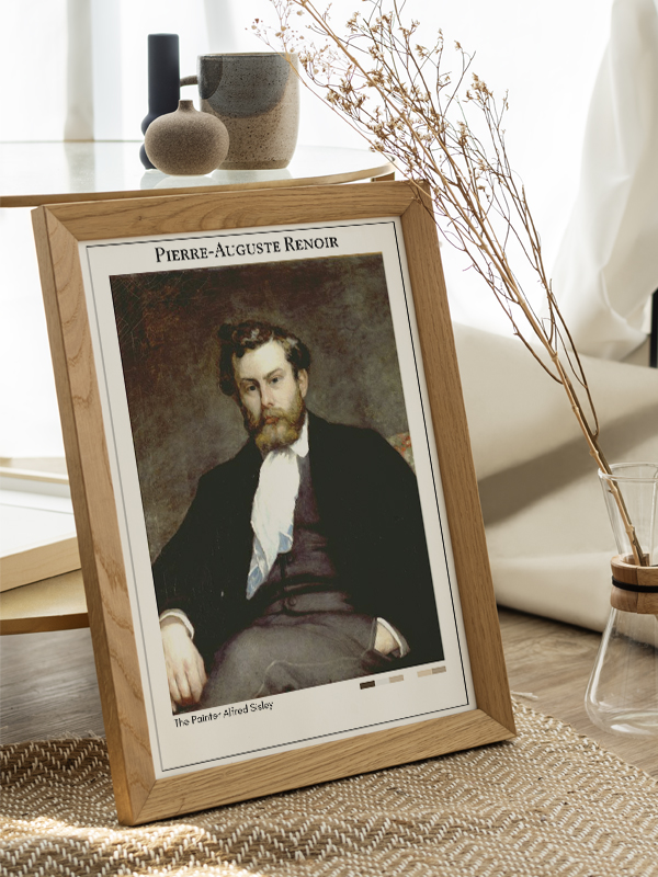 Pierre-Auguste Renoir The Painter Alfred Sisley Poster