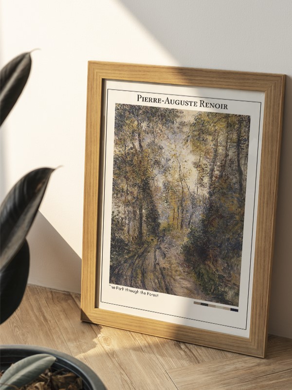 Pierre-Auguste Renoir The Path through the Forest Poster