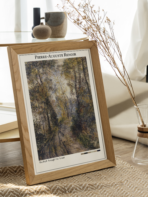 Pierre-Auguste Renoir The Path through the Forest Poster