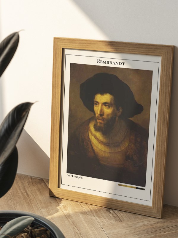 Rembrandt The Philosopher Poster