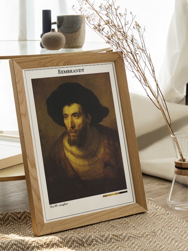 Rembrandt The Philosopher Poster