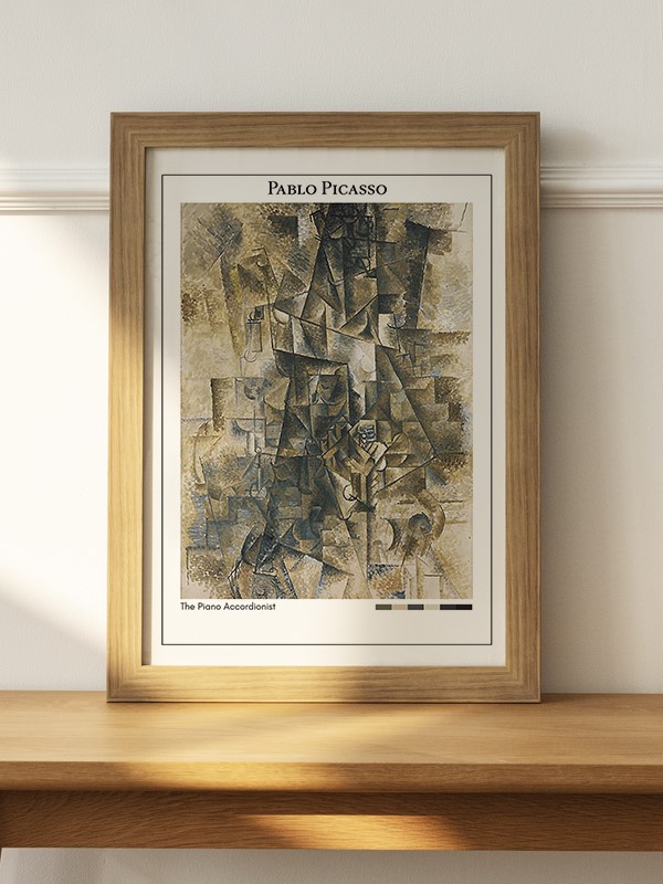 Pablo Picasso The Piano Accordionist Poster - En İyi Fiyatlarla